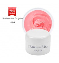 'Maskuojamas Kamufliažinis  LED/UV gelis "Champion Line" Natural Pink